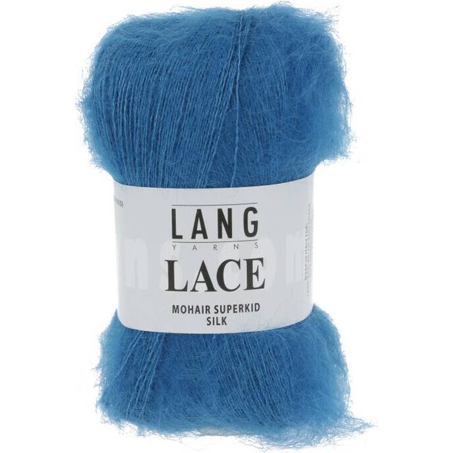 Lang Yarns Garn Lace 06 Blå