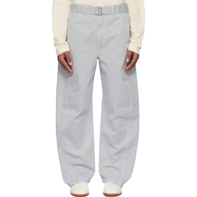 Lemaire Twisted barrel-leg jeans - blue (UK 32)
