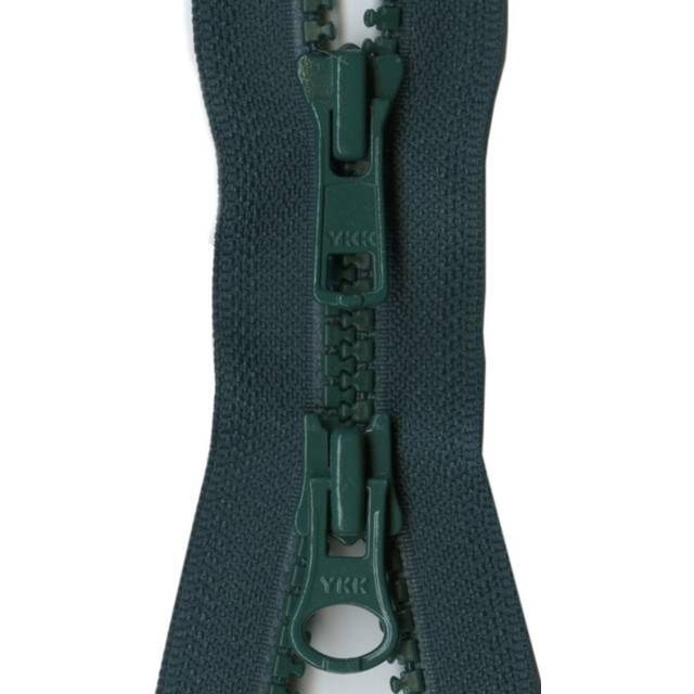 YKK Vislon 2Way Separating Zipper  26  Dark Green
