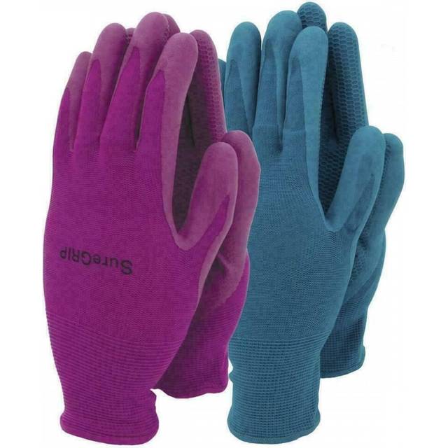 Town & Country Womens/Ladies Sure Grip Gardening Gloves (Pack of 2)