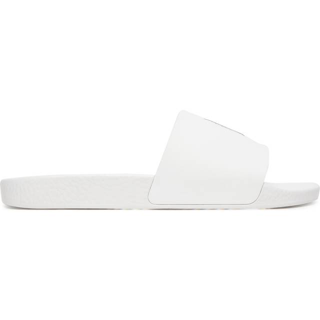 Polo Ralph Lauren Pool Sliders - White, Cream, Size 10, Men