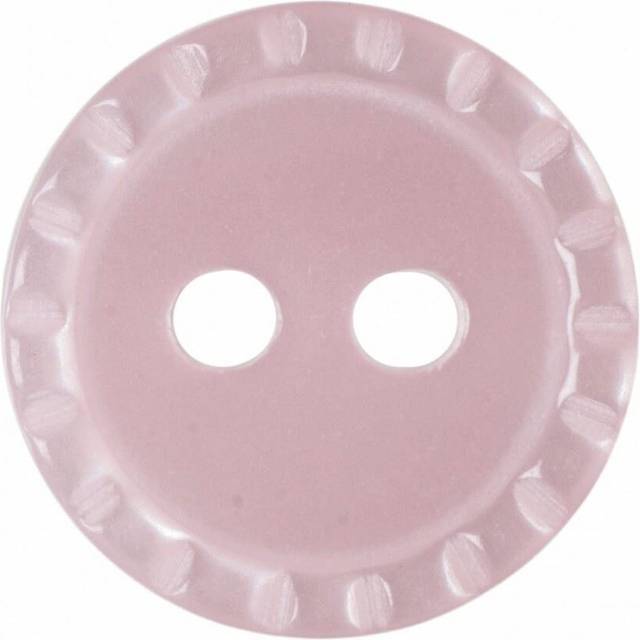 Hemline Round Shirt Buttons Lilac