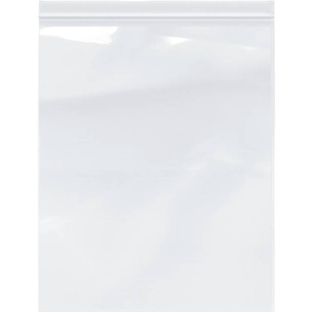 Plymor Heavy Duty Plastic Reclosable Zipper Bags, 4 Mil, 12 X 15 (Pack Of 100)