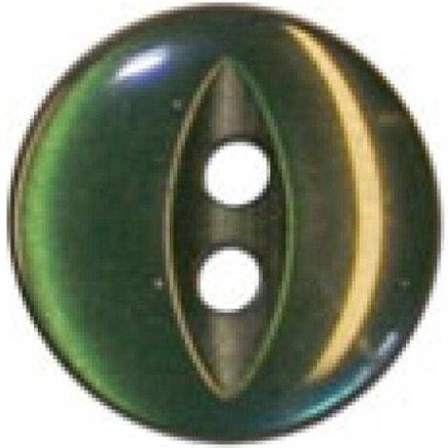 Trimits Fisheye Buttons  Dark Green - each