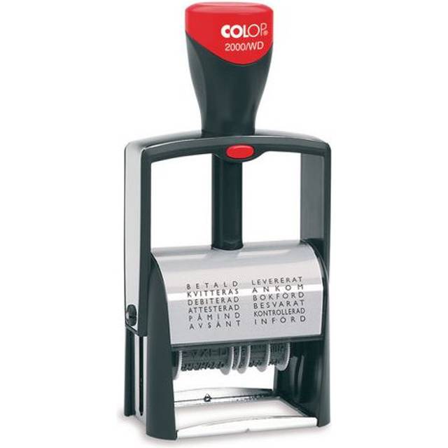 Stämpel COLOP datum 2000/WD