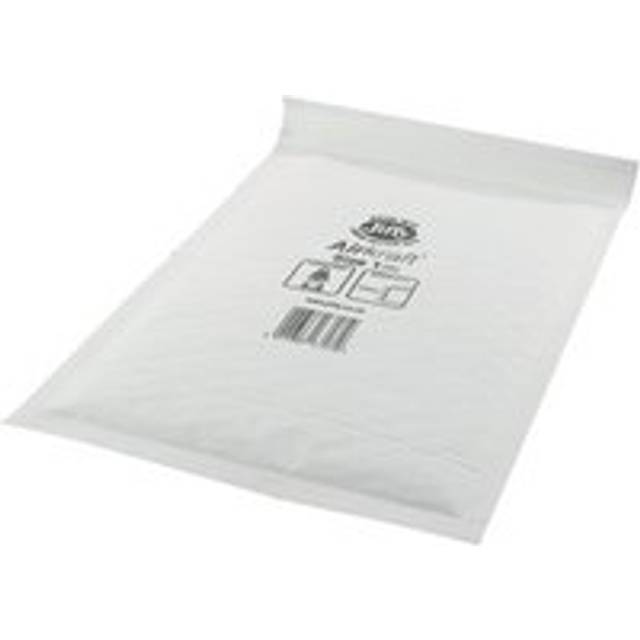 AirKraft Size 1 Bubble Lined Mailer Multi White (Pack of 10) MMUL03318