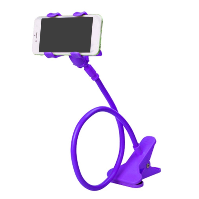 Mobile Phone Holder Flexible Lazy Adjustable Cell Clip Home Bed Desktop Mount Bracket Stand