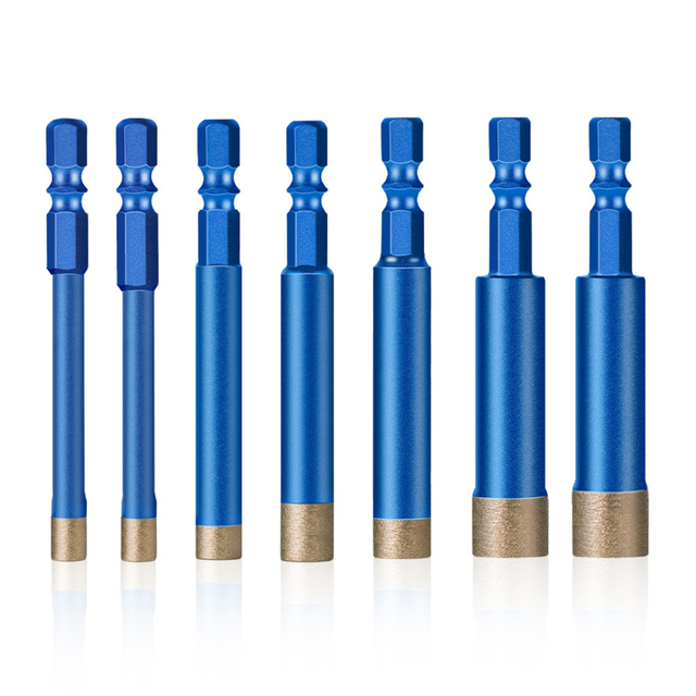 7PCS Tile Drilling Tool Drill Bit,Stone Dry Bit