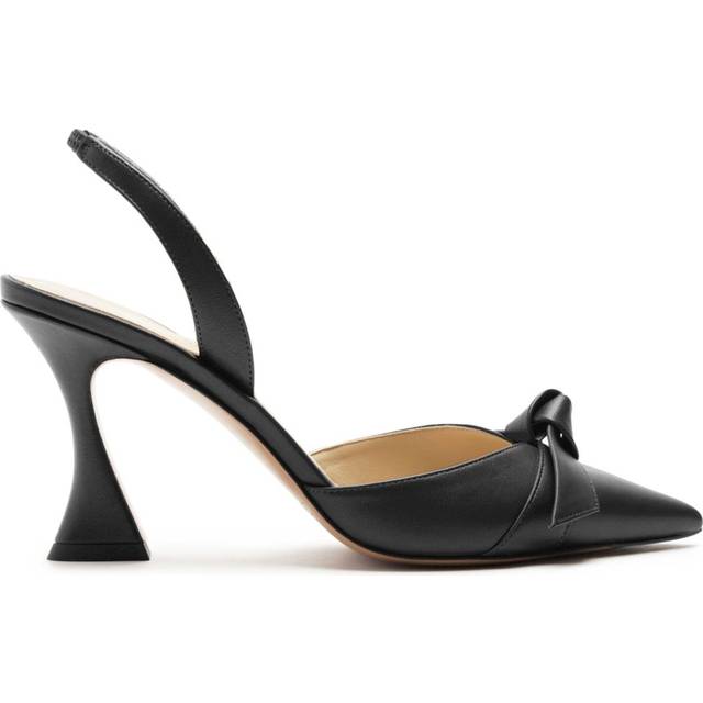 Alexandre Birman - 85mm Clarita pumps - women - Leather/Leather/Calf Leather - 40.5 - Black