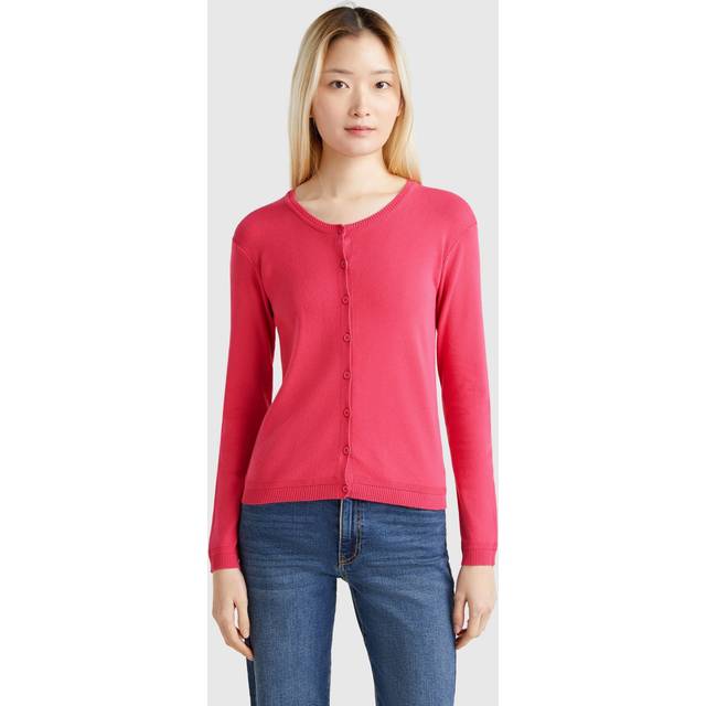 Benetton Cotton Knit Cardigan