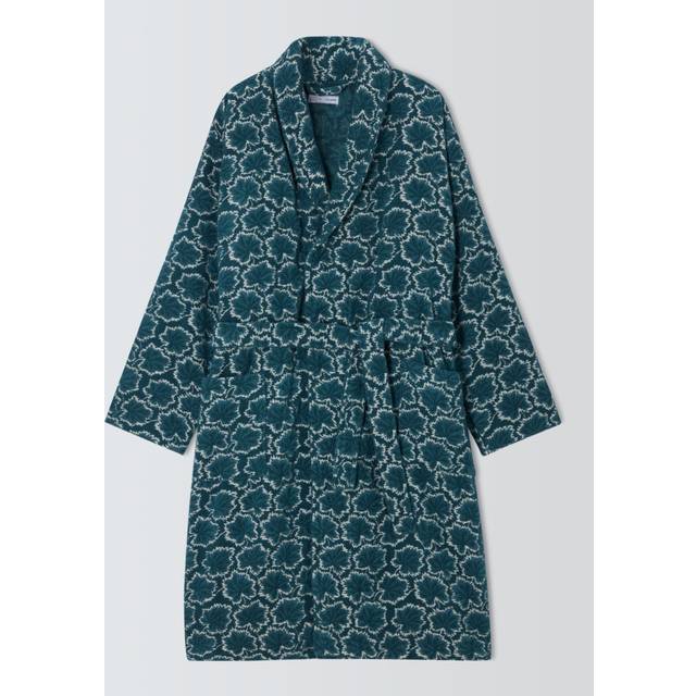 John Lewis X Collagerie Fan Leaf Unisex Bath Robe