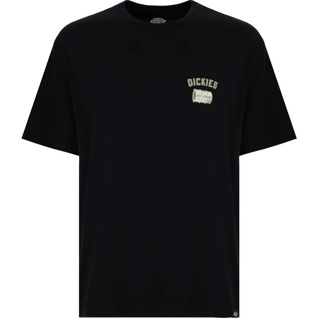 Dickies Mens Black Service Crew T-Shirt - Medium