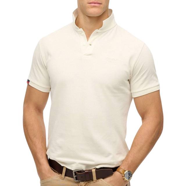 Polo Superdry Vint Destroy - Blanc - XL