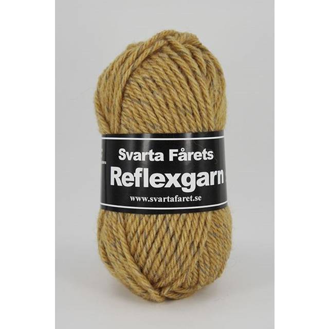 Reflexgarn Garn Ullmix 50 g Svarta Fåret