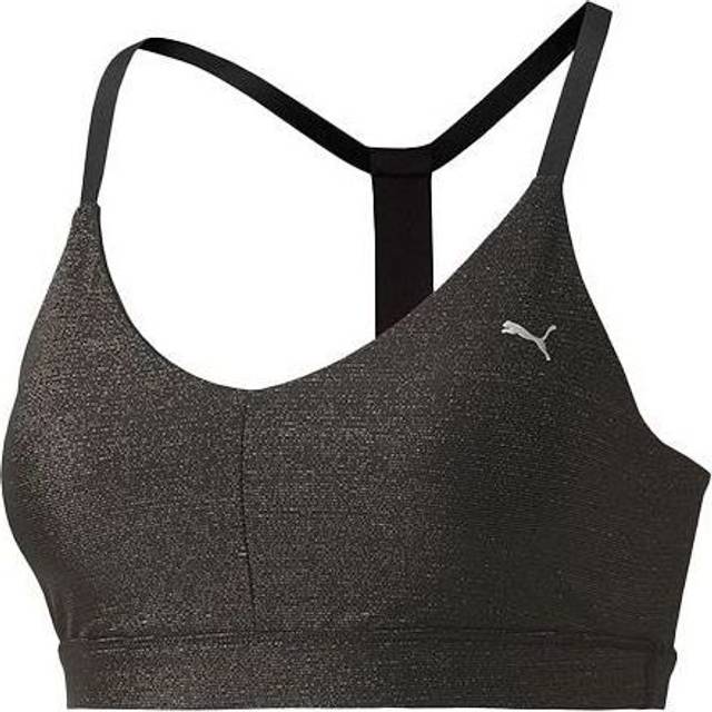 (WMNS) PUMA LOW IMPACT STRAPPY Training Bra 'Black' 519577-01 - Black/White - XL