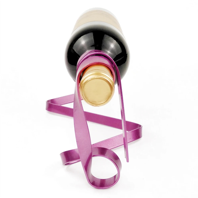 Iron Wine Bottle Holder Suspended Rack Bar Cabinet Home