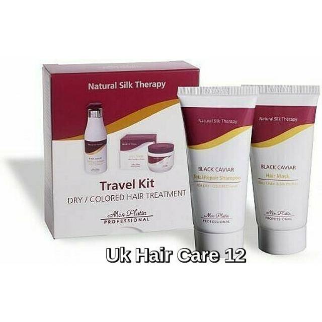 Mon Platin Professional Travel Kit Dry Hair Treatment Shampoo Hair Mask