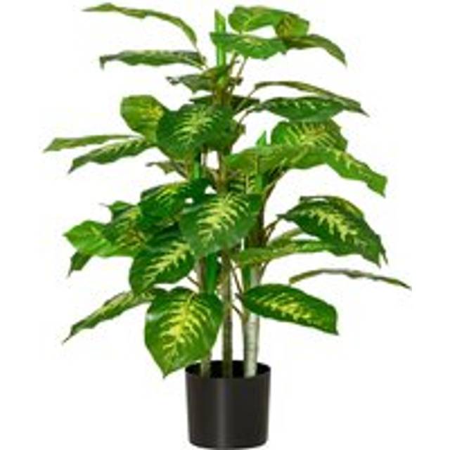 Artificial Evergreen Plant Realistic Fake Tree Potted Home Office Décor 95cm