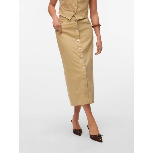 Vmwild High Waist Long Skirt