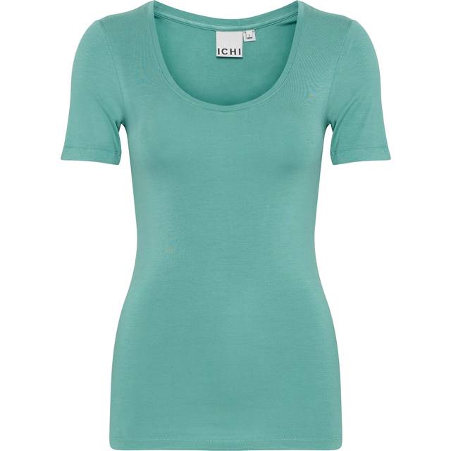 Women's T-shirt Ichi Zola Plain - Vert