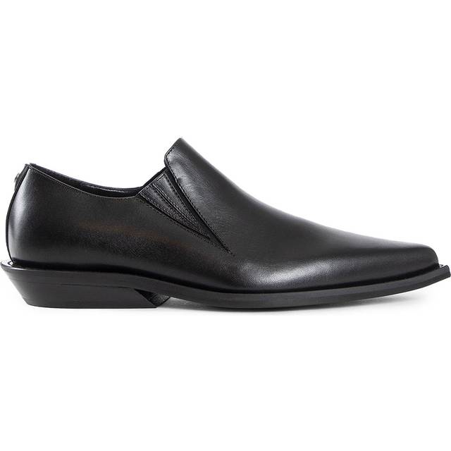 ANN DEMEULEMEESTER MAN BLACK LOAFERS & FLATS