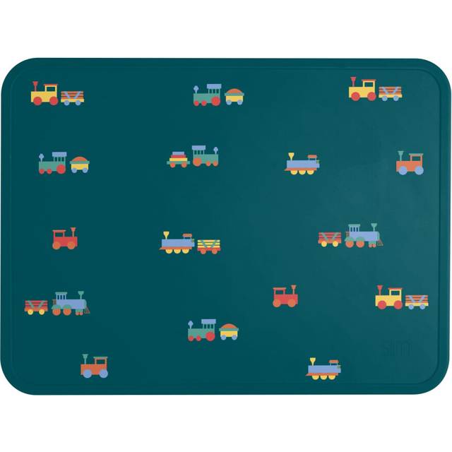 Simple Modern Silicone Placemat for Baby  Toddlers  Kids | Non-Slip Baby Eating Table Food Mat for Restaurants and Dining Table | Piper Collection | T