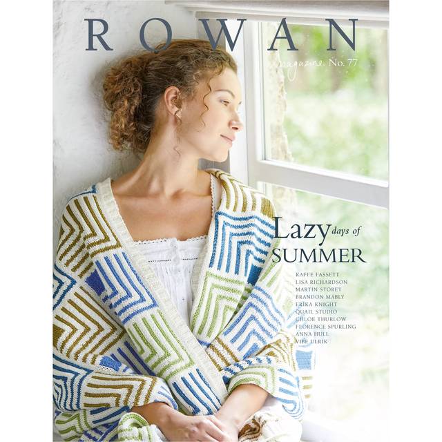 Rowan Magazine 77, Lazy Days of Summer Knitting Pattern Book