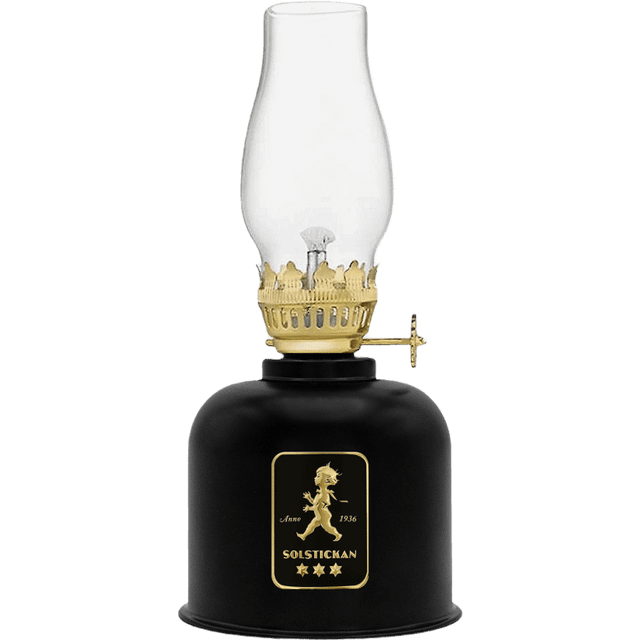 Solstickan Fotogenlampa - Svart/Guld