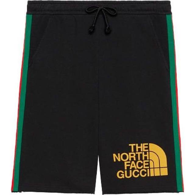 Men's Gucci x THE NORTH FACE Crossover Webbing Printing Cotton Shorts Black 651727-XJDIP-1082 - XL