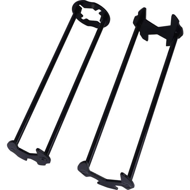 2Pcs Basin Wrench Faucet Wrench Multifunctional Iron Under Sink Wrench Faucet Tool for Tight Spaces