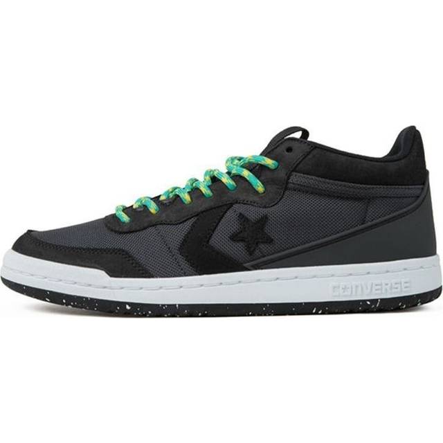 Converse Fastbreak Retro Classic Skate Shoes Black Green - GREEN - 3.5