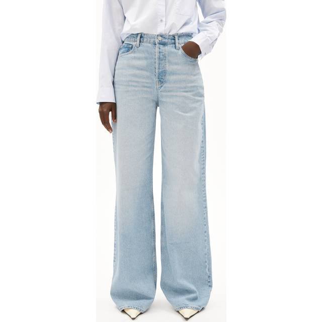 Armedangels, Jeans, Dam, W29 L32, Bred Ben Lösa Jeans - blue (W29 L32)