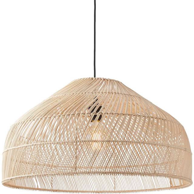 MADE Java Rattan Large Lamp Shade, 60cm, Light Brown