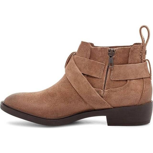 (WMNS) UGG Wylma Low Heels Short Boots Coffee - Brown - 8