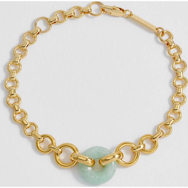 Estella Bartlett Gemstone Graduated Round Chain Bracelet