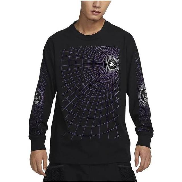Nike ACG ""Manhole"" Long Sleeve T-Shirt 'Black' FJ1134-010