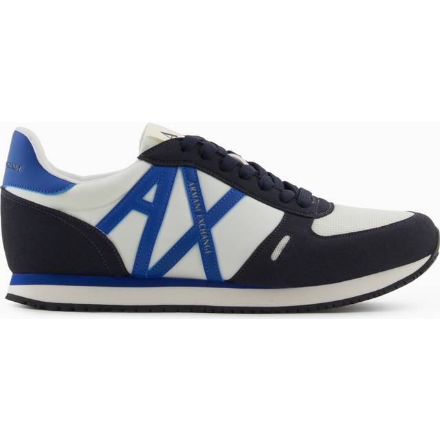 Sneakers in eco-suede, mesh and nylon