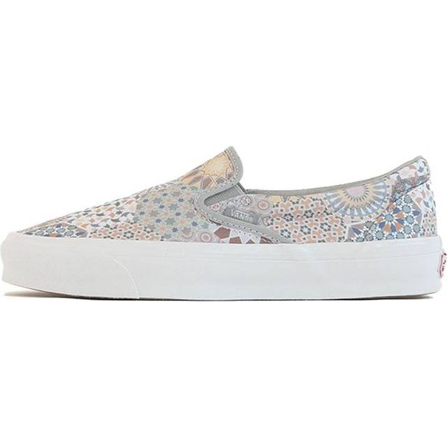 Vans Kith x Vault OG Classic Slip-On LX 'Multi Tile' - cream - 9