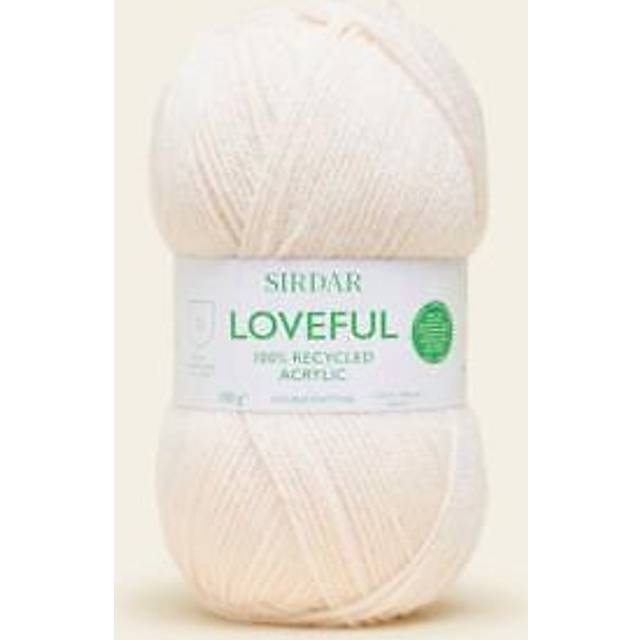 Sirdar Loveful Recycled Acrylic Yarn Cloud 111 100g - Grey