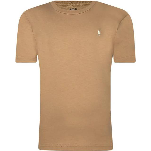 Polo Ralph Lauren Boys Classic Short Sleeve T-Shirt - Brown, Brown, Size 6 Years - 6 YEARS