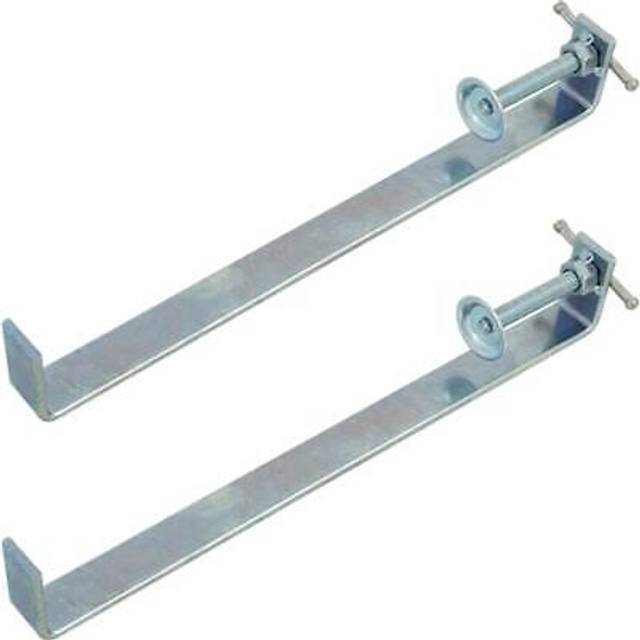 Totv 2pc bricklaying profile clamp brick diy clamps 178mm 7" t blot free pencil
