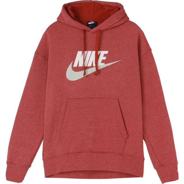 Nike Casual Sports Fleece Lined Stay Warm Pullover Brick Red CN8753-895