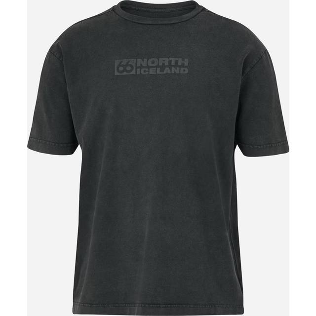 66 NORTH 66°North | Borgir T-Shirt | Black t-shirt Black XL - Black (XL)