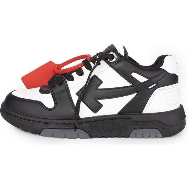 (WMNS) Off-White Out Of Office Ooo Sneakers Black/White OWIA259R21LEA0011001