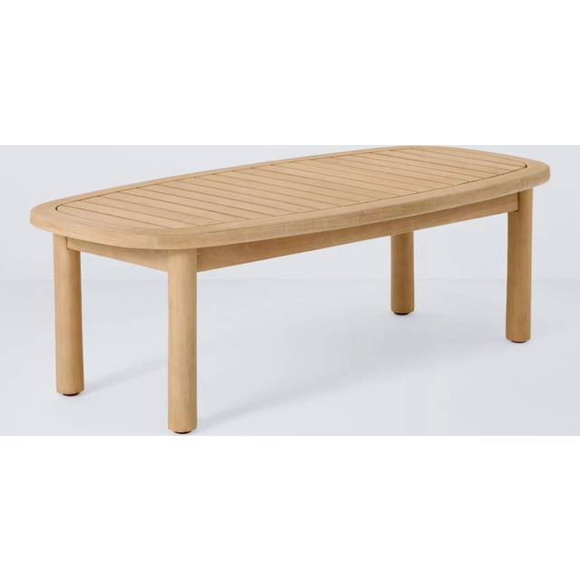 John Lewis Boardwalk Nesting Garden Coffee Tables, Set of 2, FSC-Certified (Acacia Wood), Natural