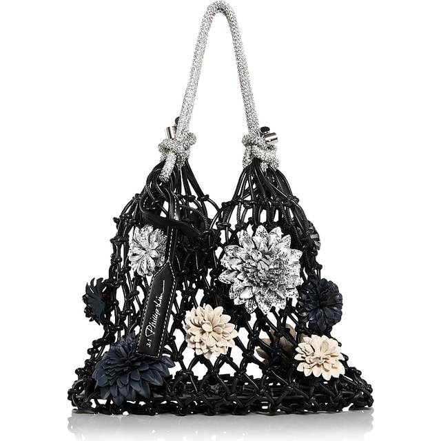 3.1 Phillip Lim Macrame Mini Sac With Flowers