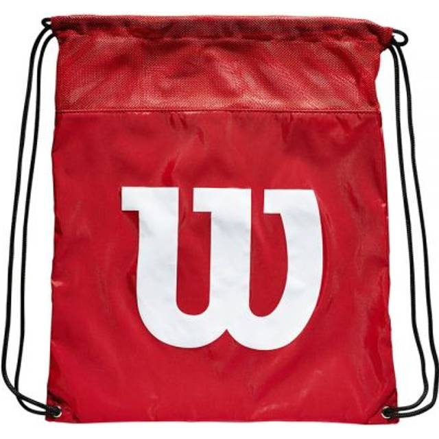Wilson Cinch Shoe Bag red
