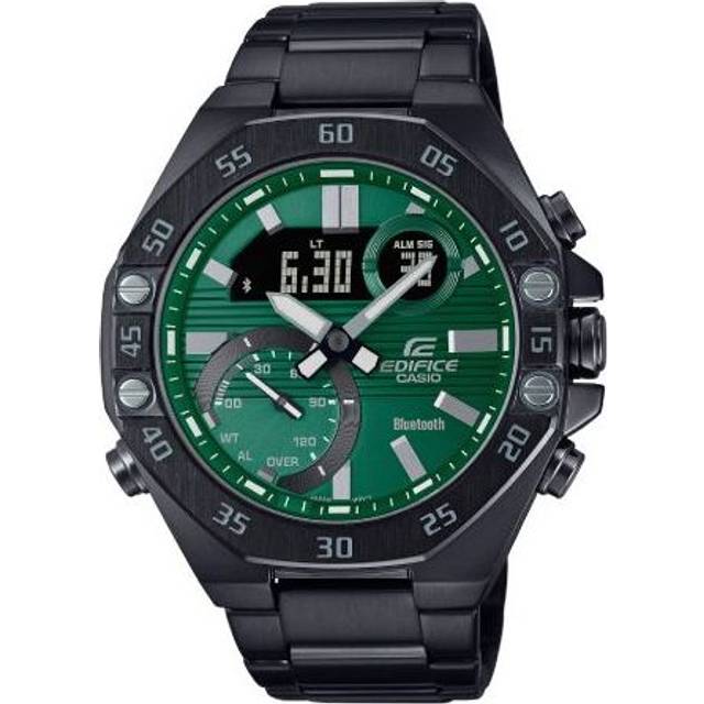 Men's CASIO EDIFICE Series Classic Solar Powered Business Waterproof Watch Quartz Mens Analog/Digital Combo - TO BE CONFIRMED - Free