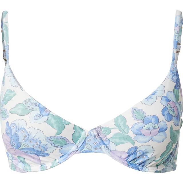 Hollister Bikinioverdel Med Bøjle Og Blomsterprint - Multifarvet