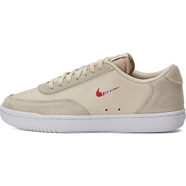 (WMNS) Nike Court Vintage PRM 'Beige Red' CW1067-200 - Light Brown - 5.5